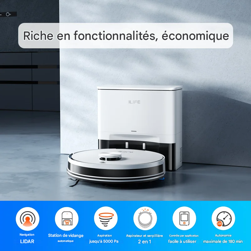 ILIFE A30 PRO – Aspirateur Robot Intelligent